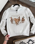 Wild Cowboys Quarter Zip