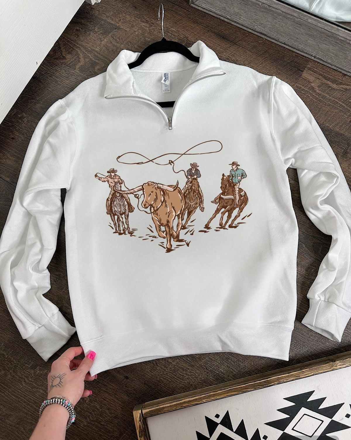 Wild Cowboys Quarter Zip