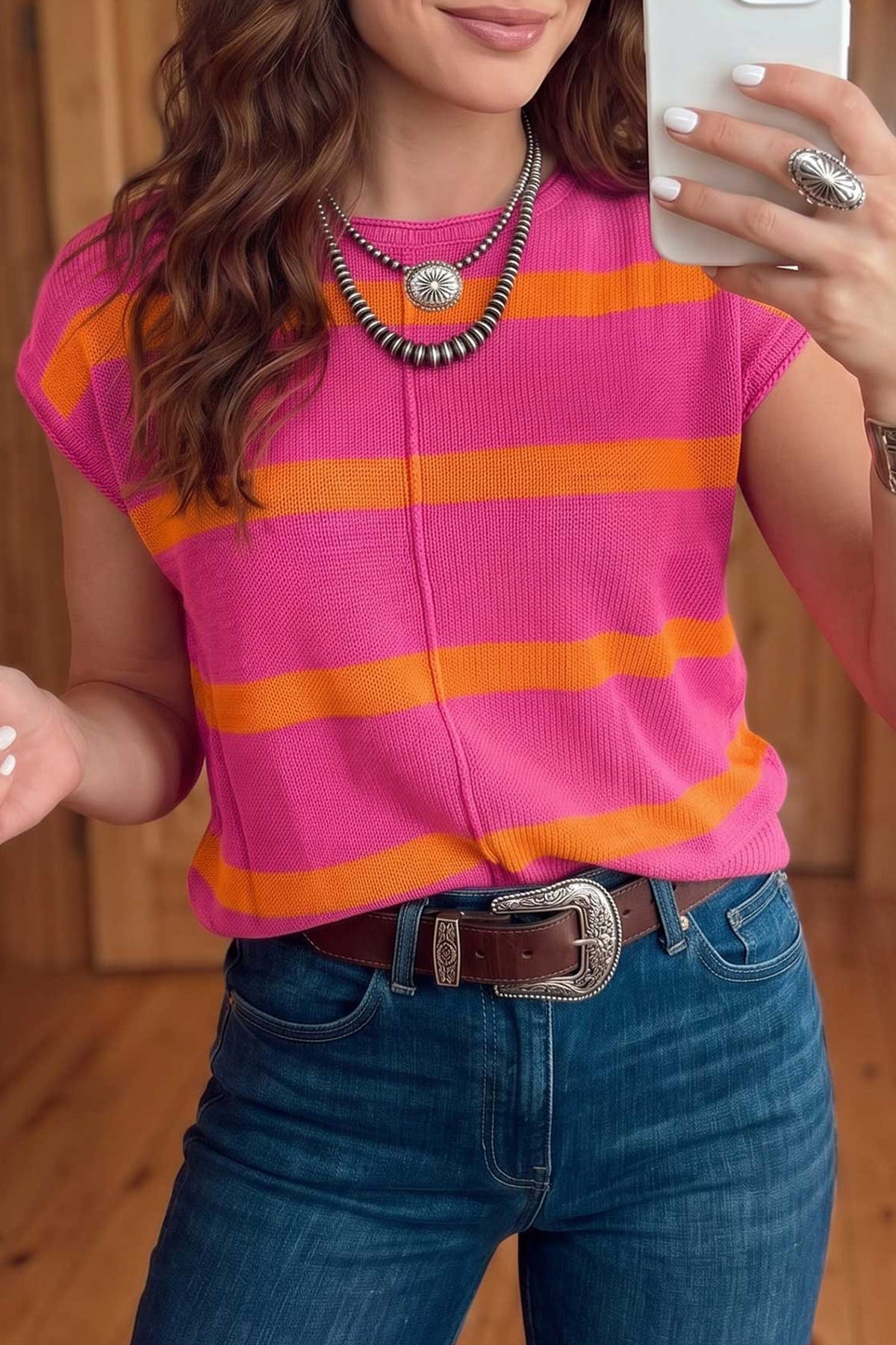 Western Knit Top