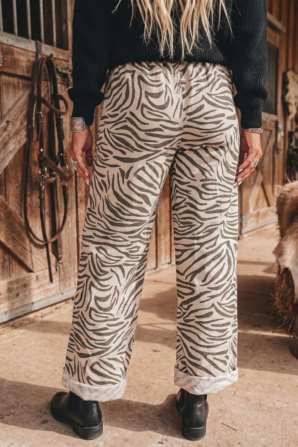 Wild Thing Zebra Pants