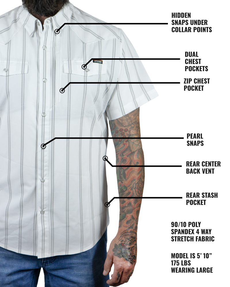 Daryll SS Shirt - White