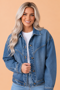 Vintage Wash Denim Jacket