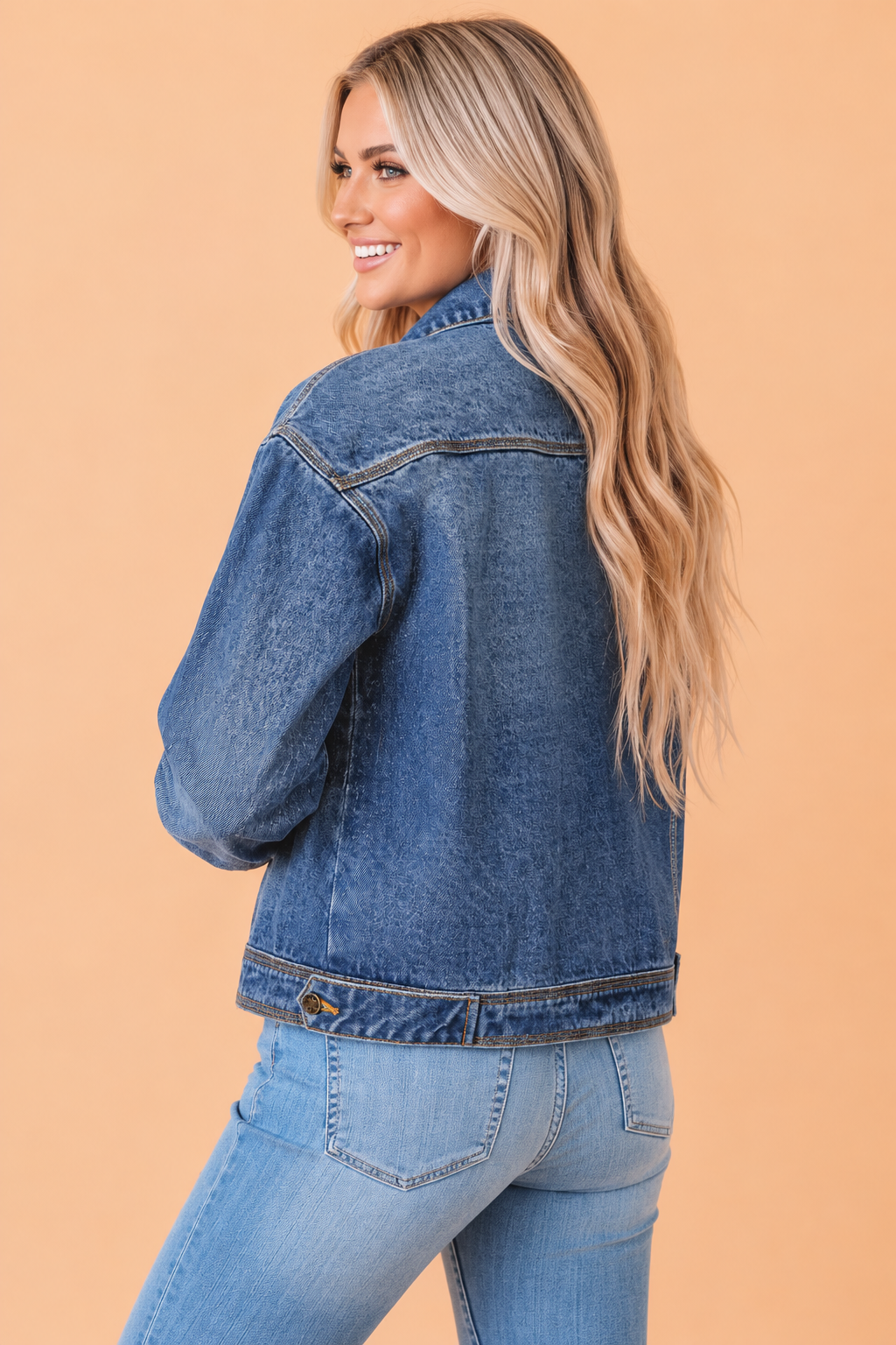 Vintage Wash Denim Jacket