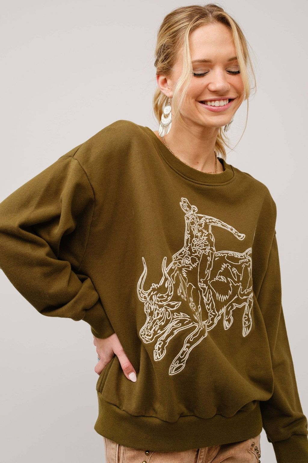 8 Seconds Crewneck