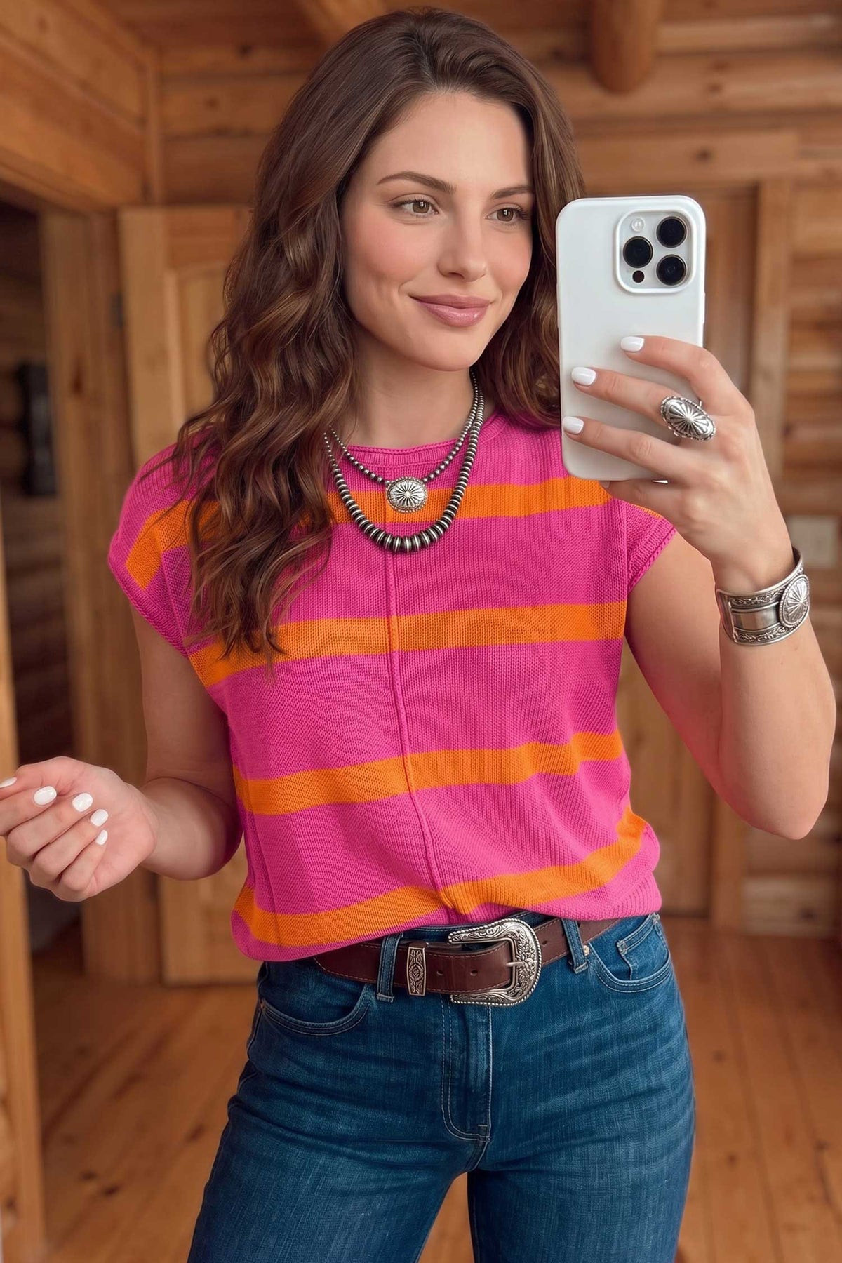 Western Knit Top